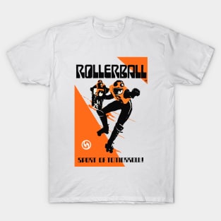 ROLLERBALL Sport of Tomorrow! 1975 T-Shirt